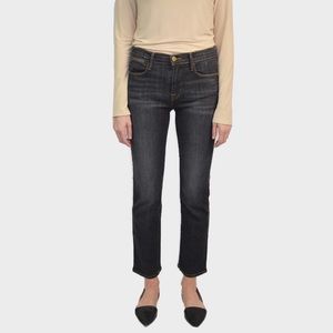 Frame Denim Le High Waist Straight ankle jeans